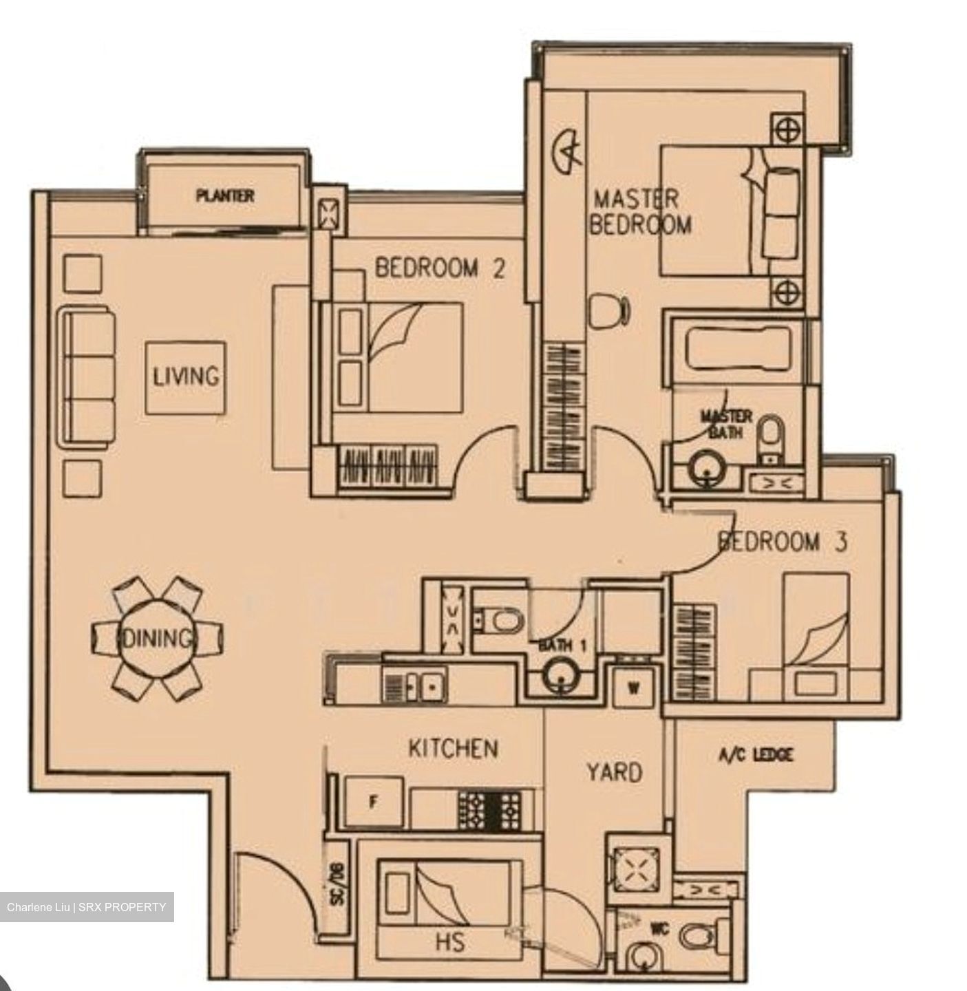 The Quintet (D23), Condominium #613026081